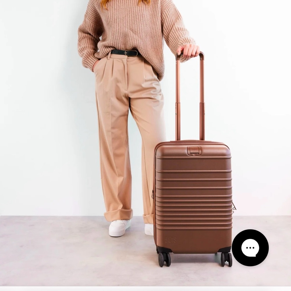 Beis Carry On Suitcase in Maple!